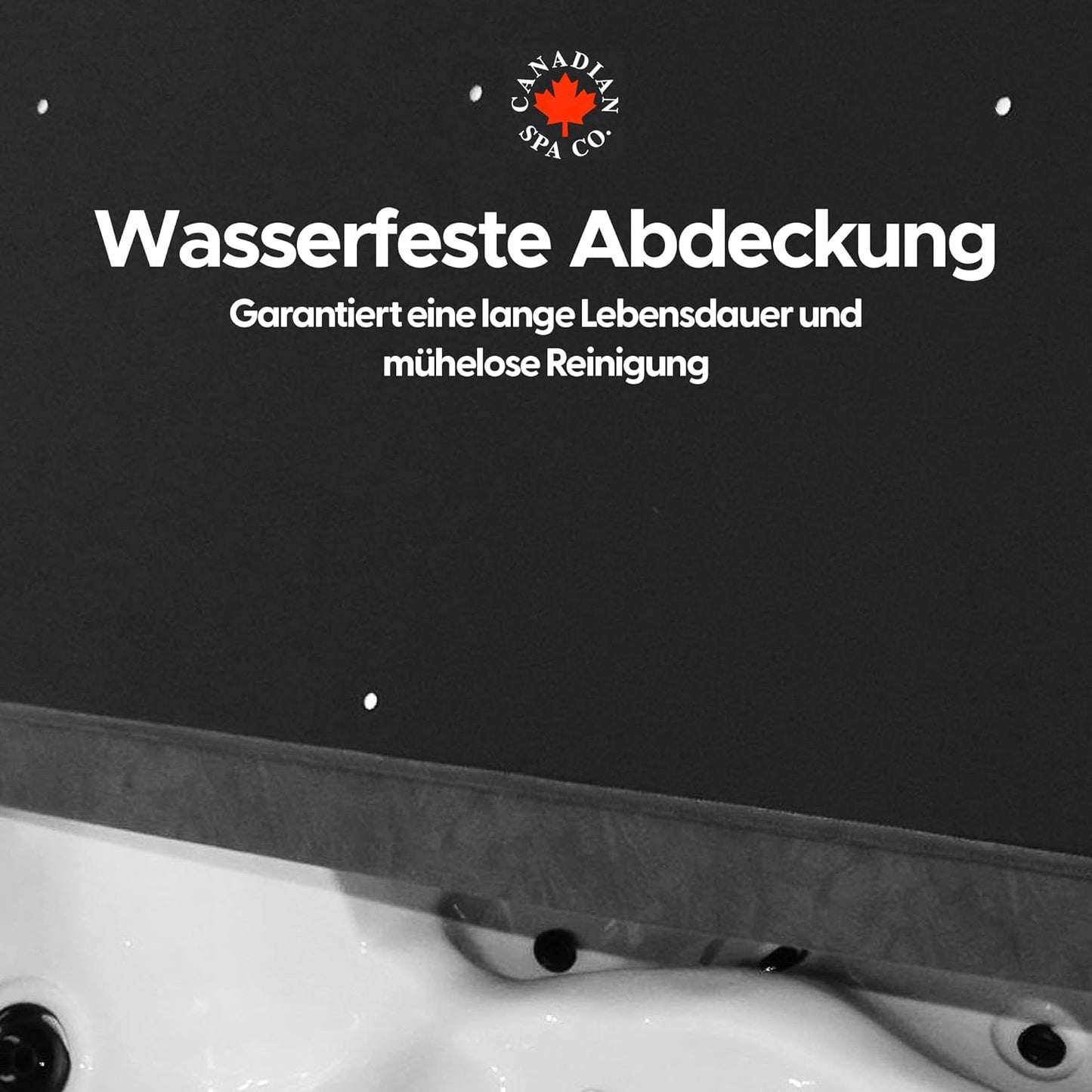 Replacement Cover: Muskoka Patio Spa (Black 74 Octagon)