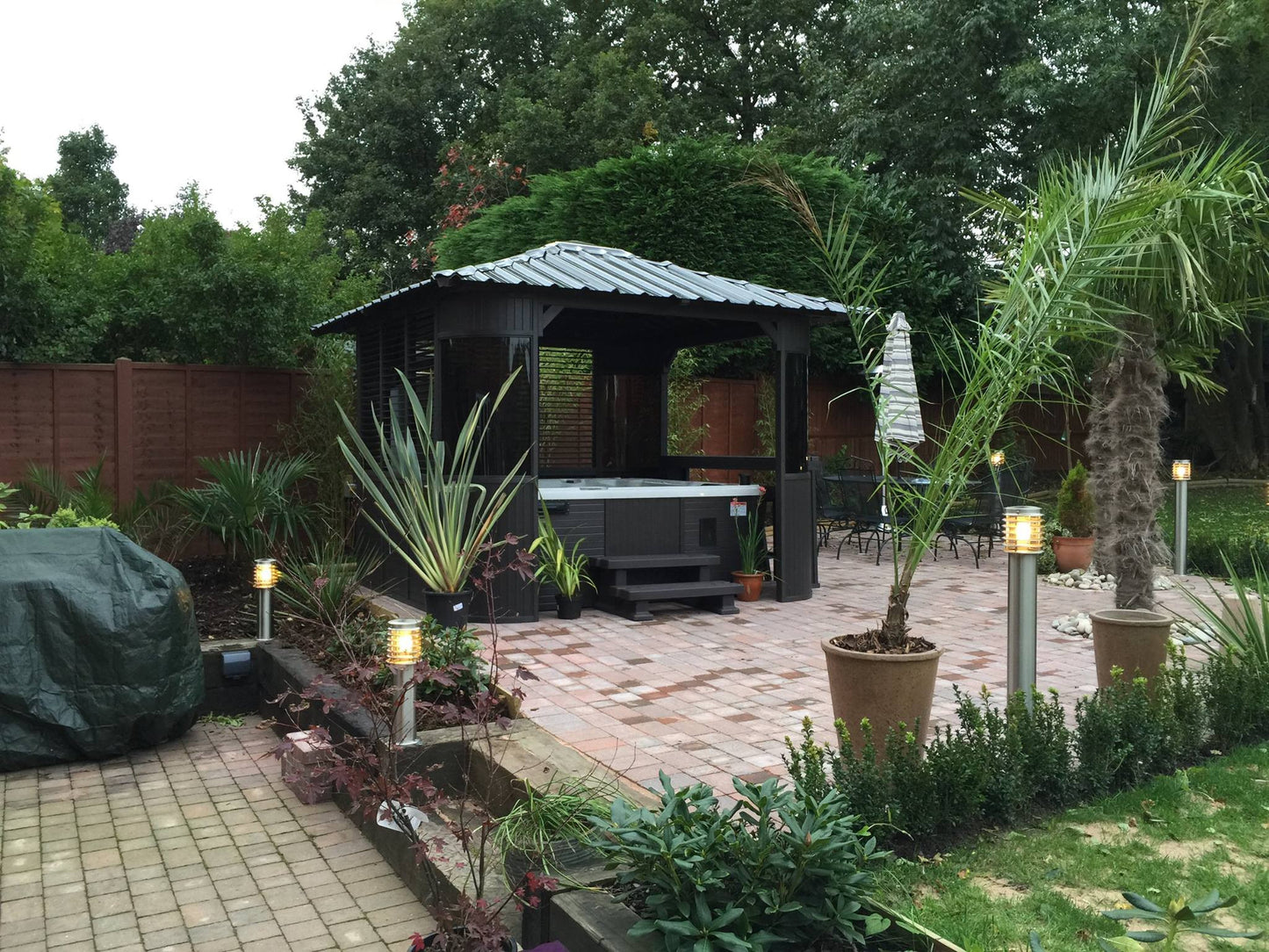 Fraser Gazebo 10ft x 10ft - Chocolate