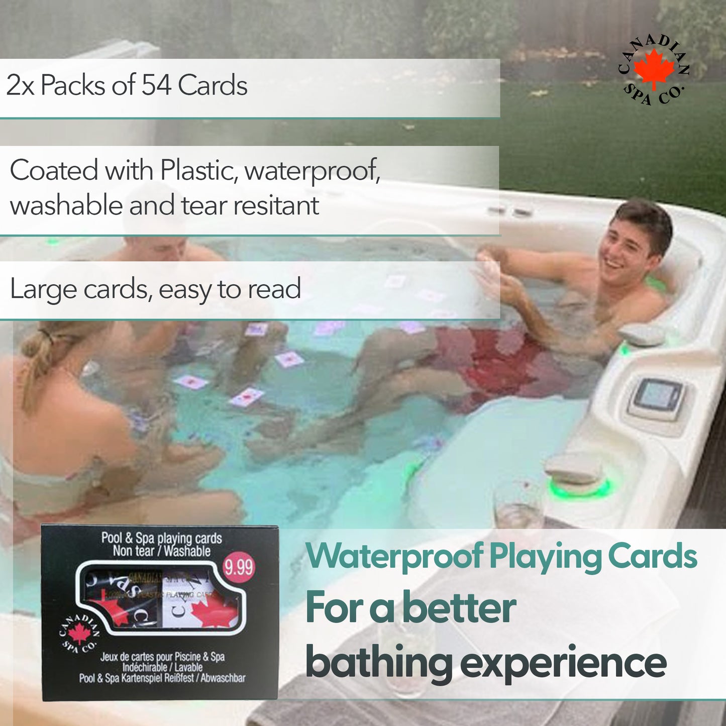 Waterproof Playing Cards 2 pack