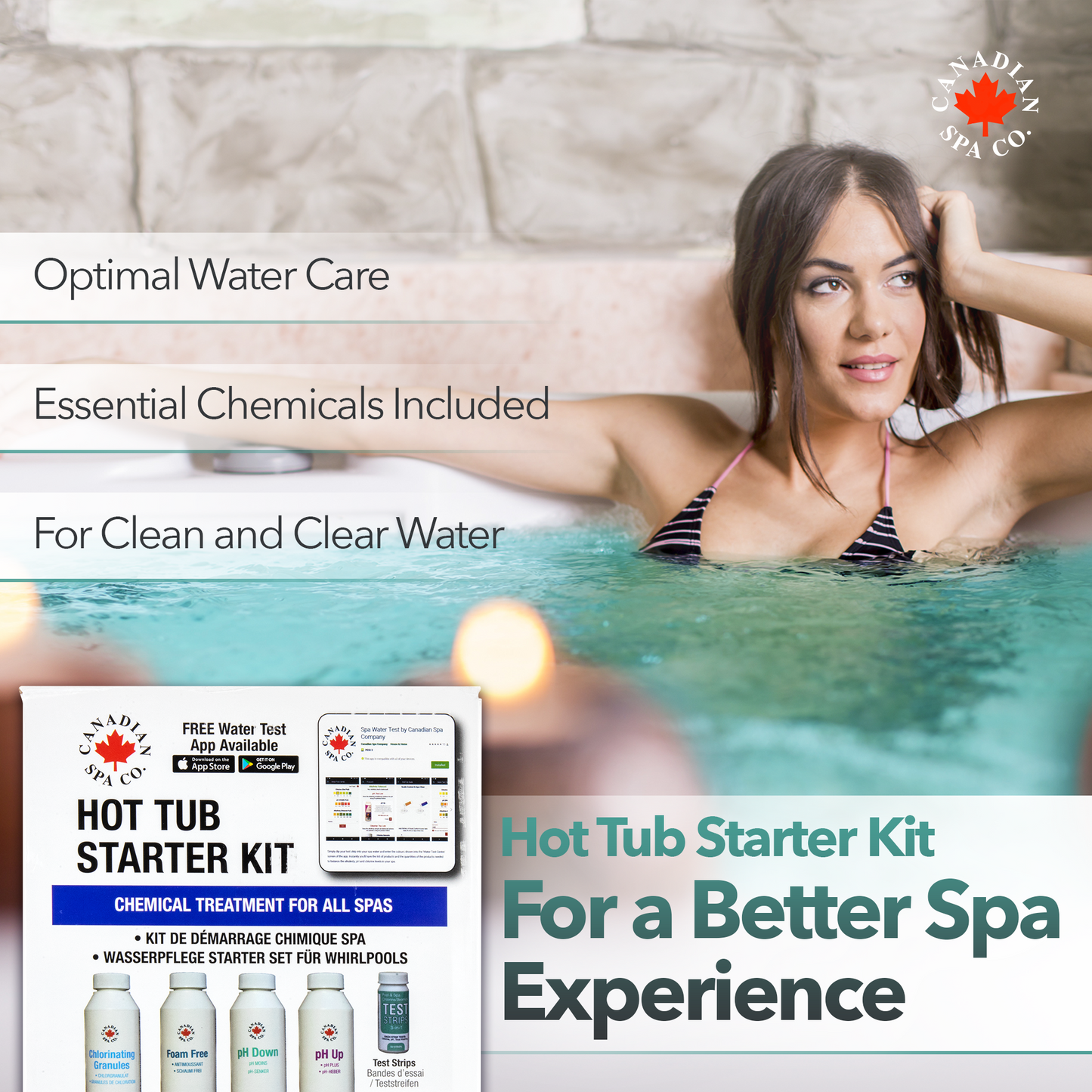 Hot Tub (Starter) Chemical Kit