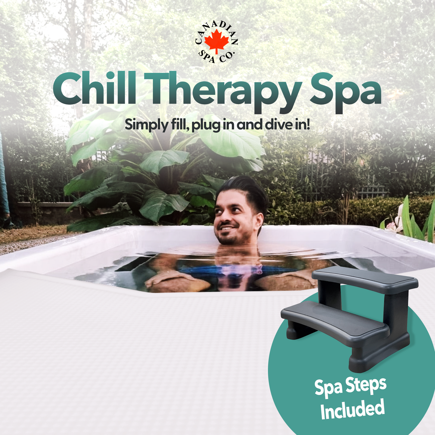 Great Lakes Cold Water Chill Therapy Spa - Slate Grey