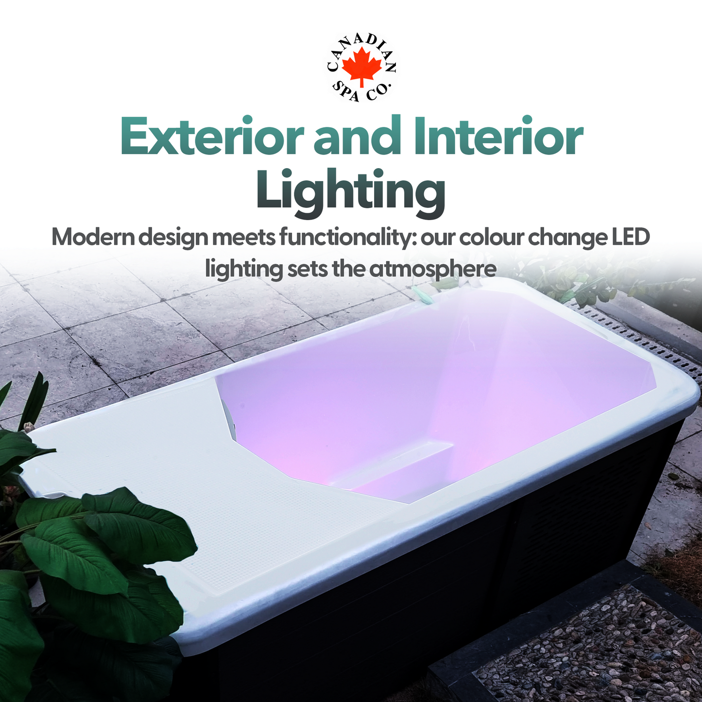 Great Lakes Cold Water Chill Therapy Spa - Slate Grey