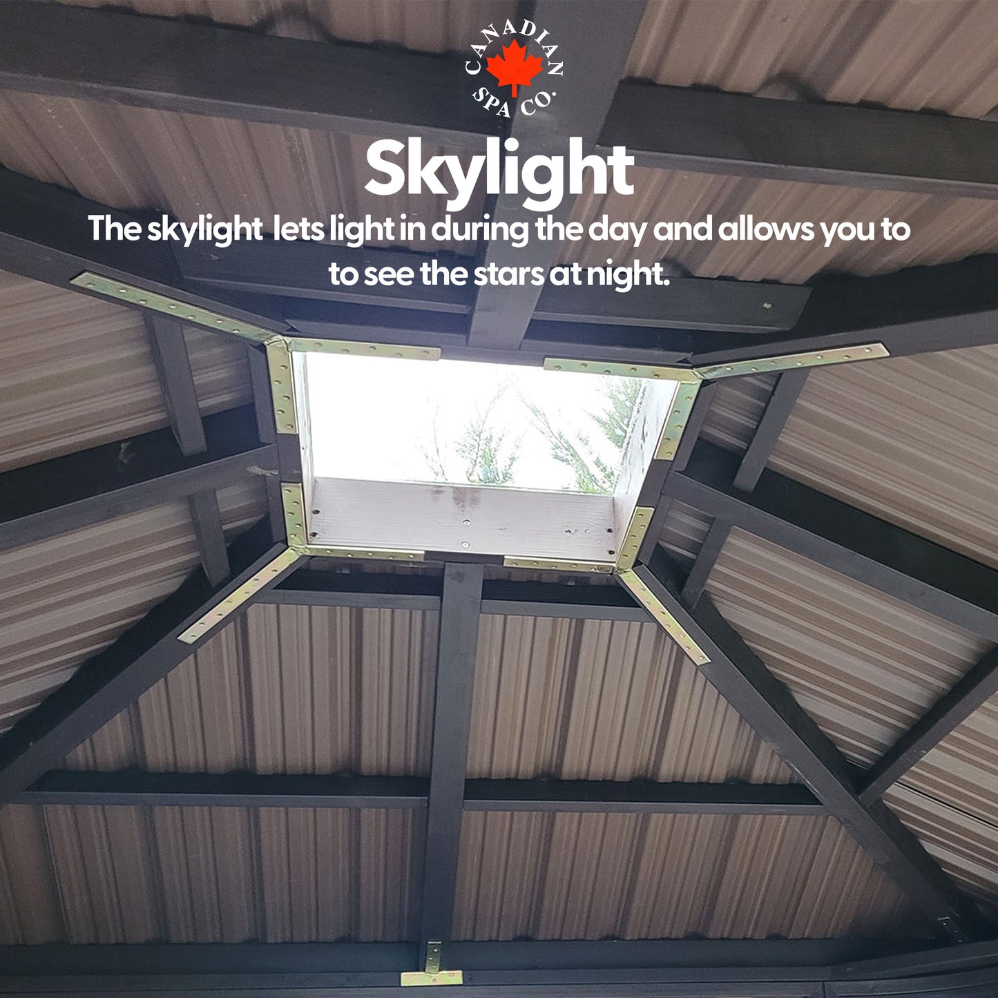 Fraser Gazebo 10ft x 10ft - Chocolate