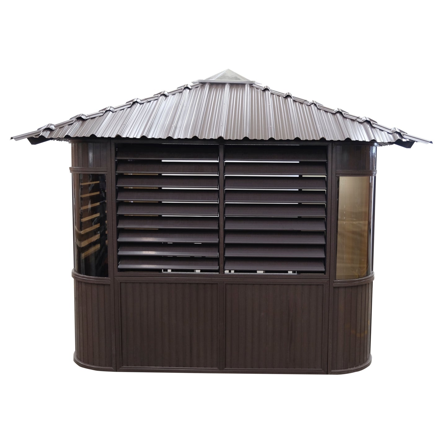 Fraser Gazebo 10ft x 10ft - Chocolate