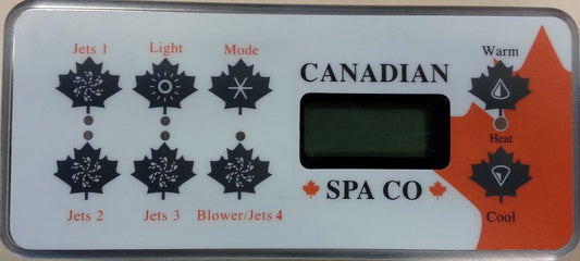 ML551 Topside 8-Button Overlay