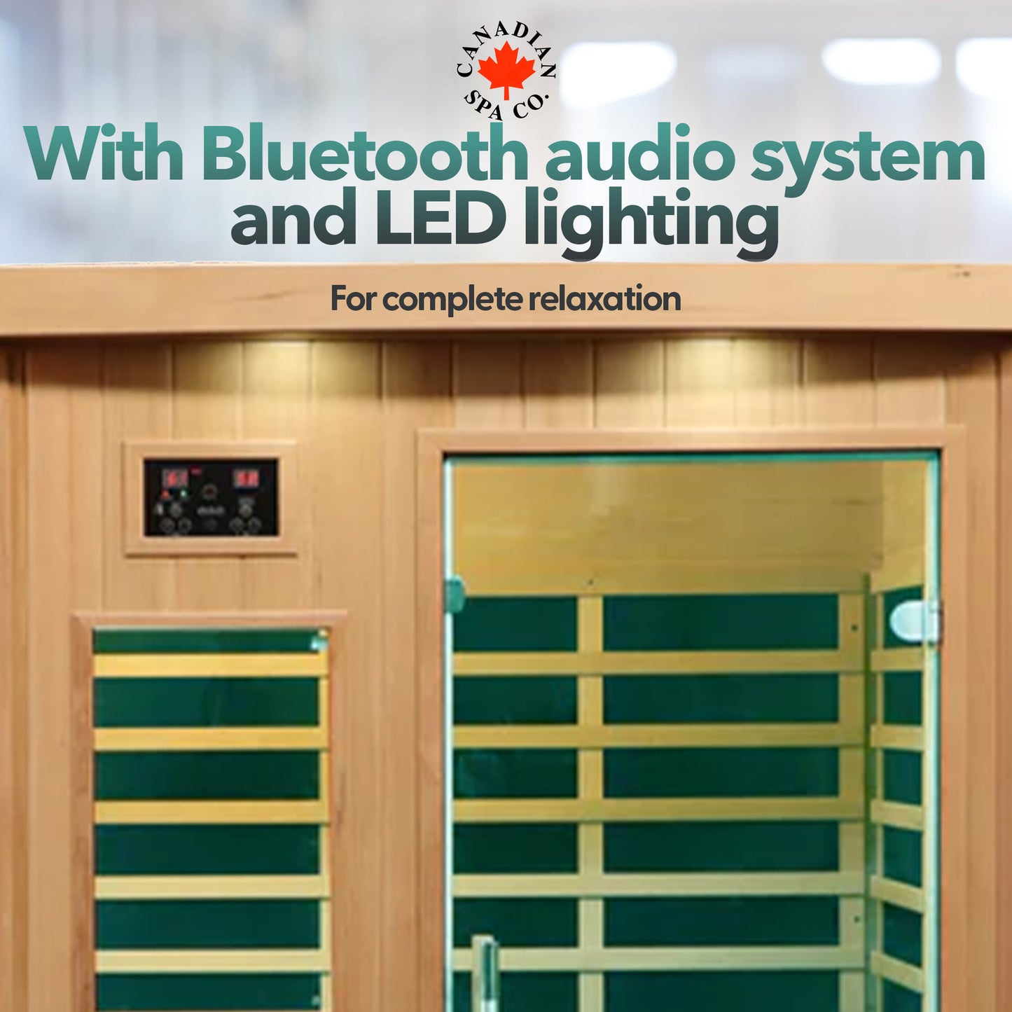 Tremblant 2-Person Sauna 127cm x 105cm x 195cm