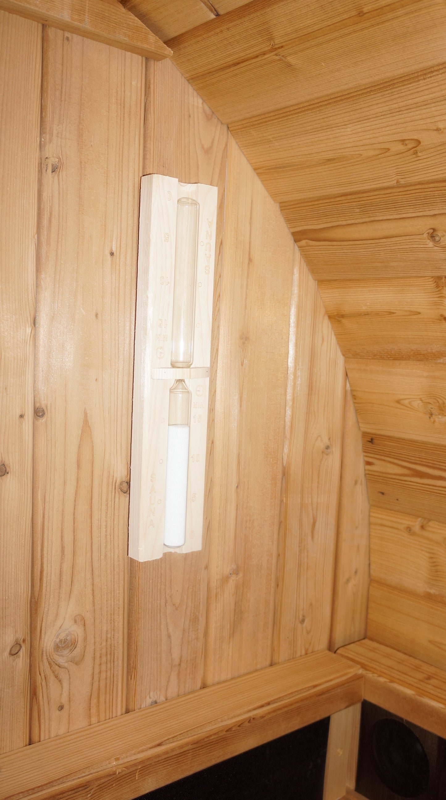 Outdoor Oval Barrel Sauna Combination Infrared/ traditional 1842 x1200 x 1945mm