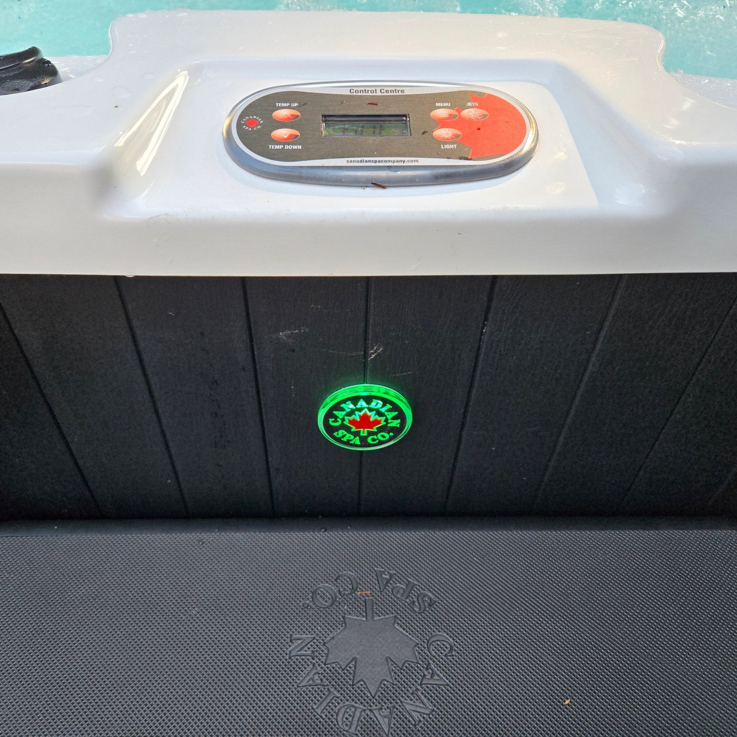 Cabinet LED Logo Plate - Black Ice