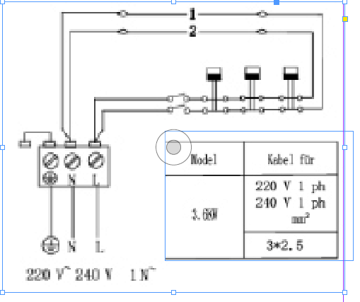 Sauna Heater: 3kW with Mounting Plate