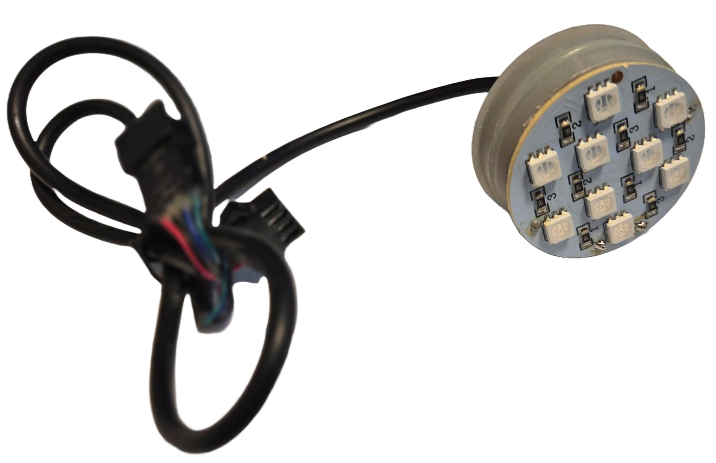 Cabinet LED Logo Plate - Black Ice