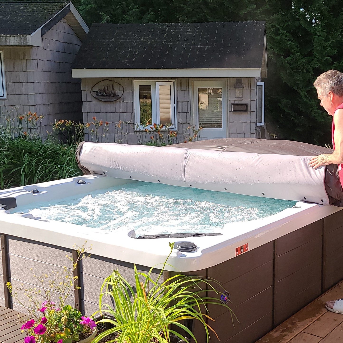 Rolling Cover for 20ft St Lawrence Swim Spa