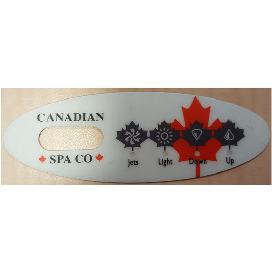 Balboa VL200 4-Button Overlay