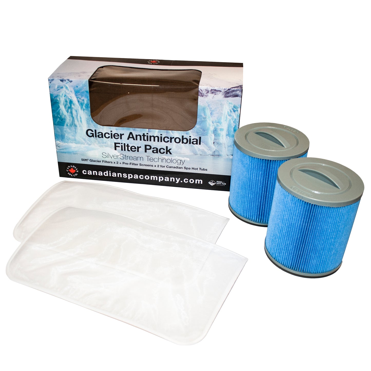 Glacier Filter Set - Antimicrobial