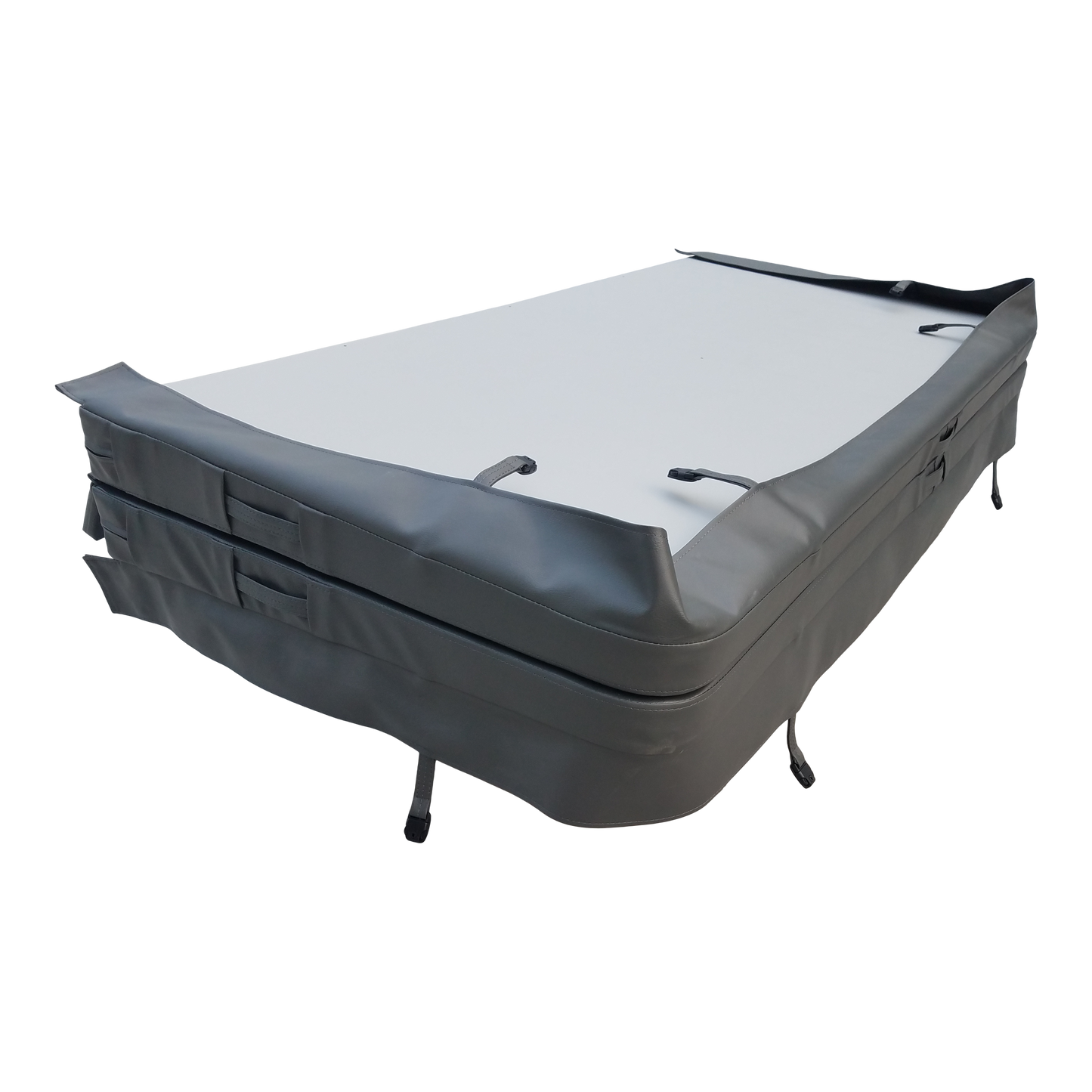 Deluxe Grey Spa Cover 5in/3in