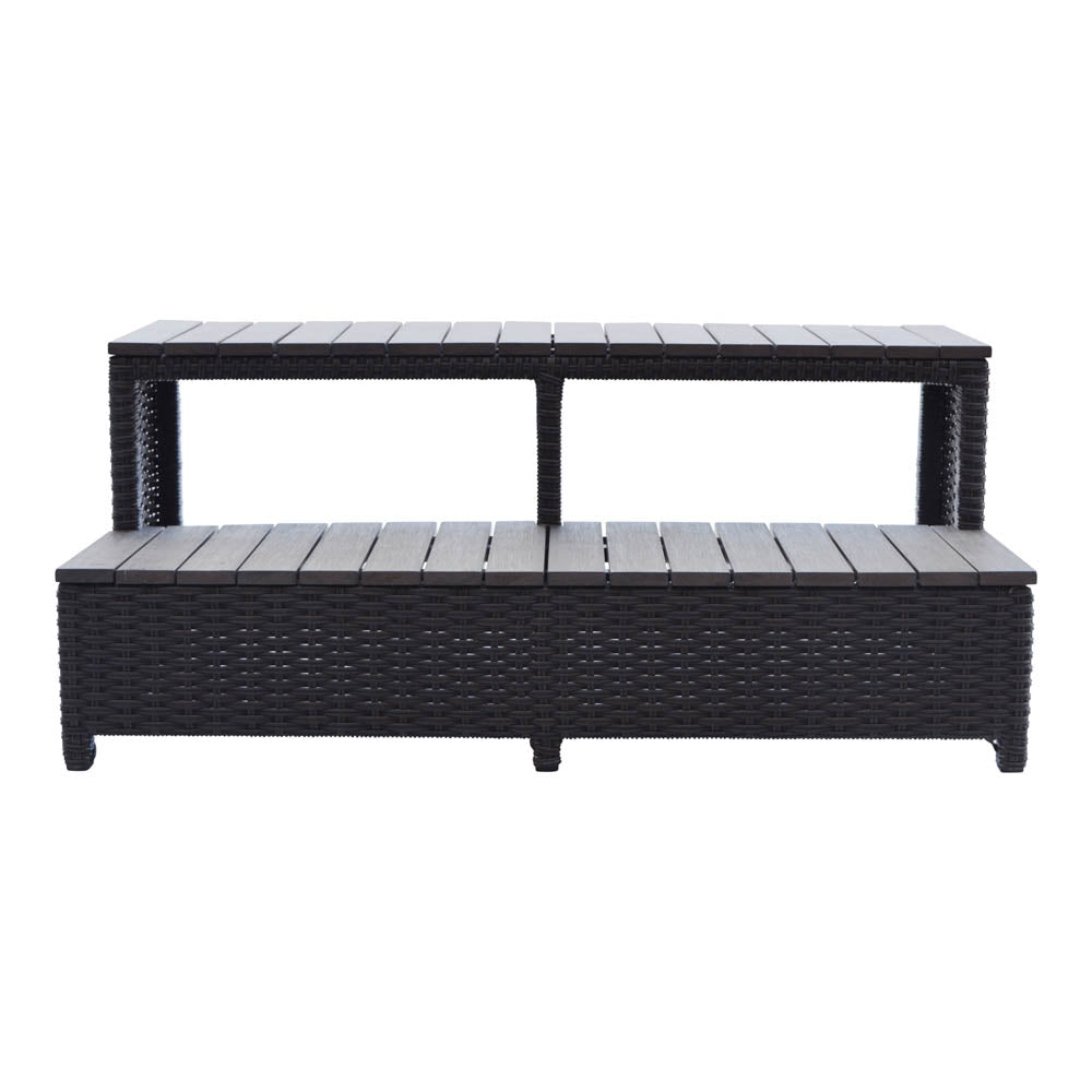 Straight Steps - To Fit Straight Edge Spas - Part Of Square Surround Furniture