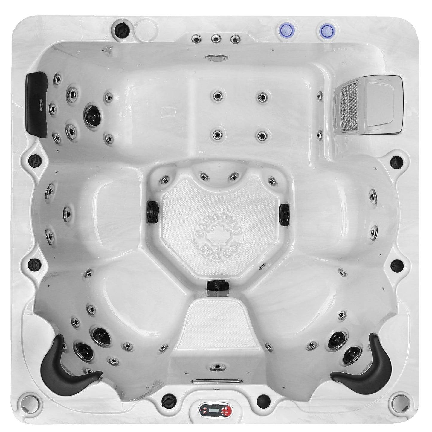 Erie AI Hot Tub | 6-Person 46-Jet