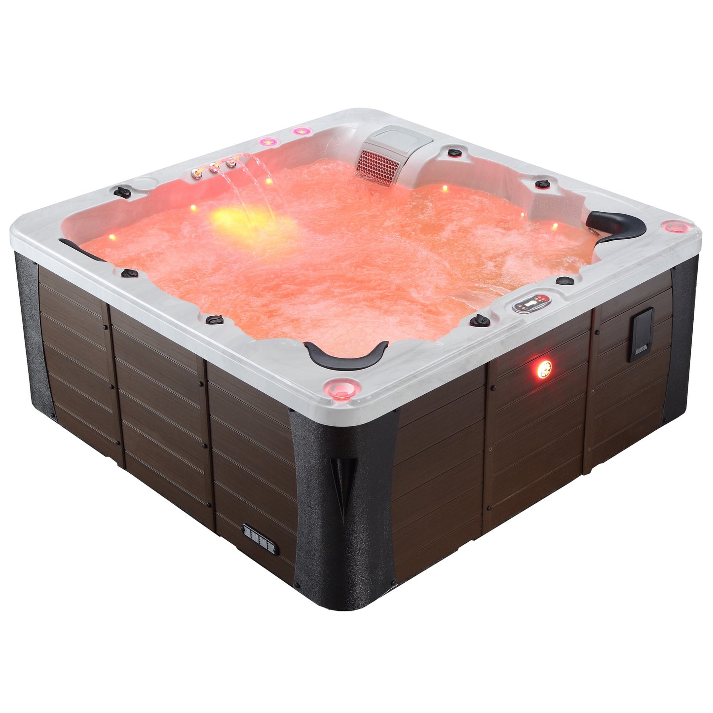 Erie AI Hot Tub | 6-Person 46-Jet