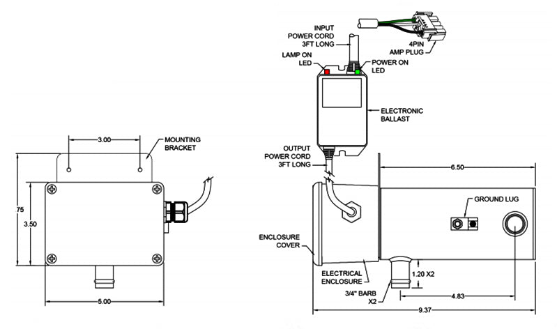 Balboa WAVETEC254™ UV Sanitiser