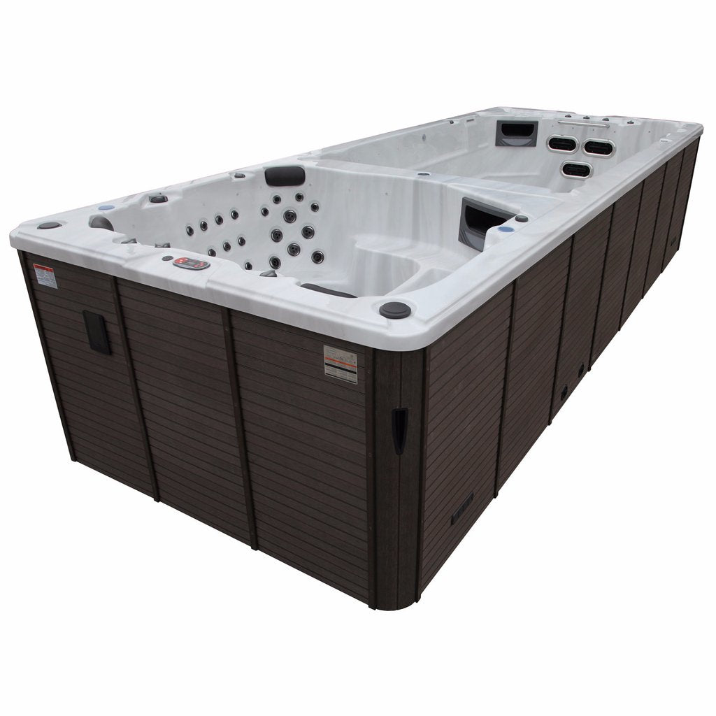 20ft Dual Temperature Swim Spa 15HP - Sport