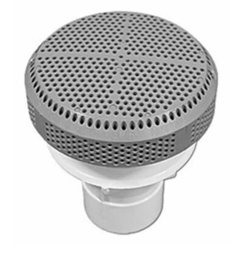 200gpm Hi-flo 2in Suction - Grey - p/n: 640-3637