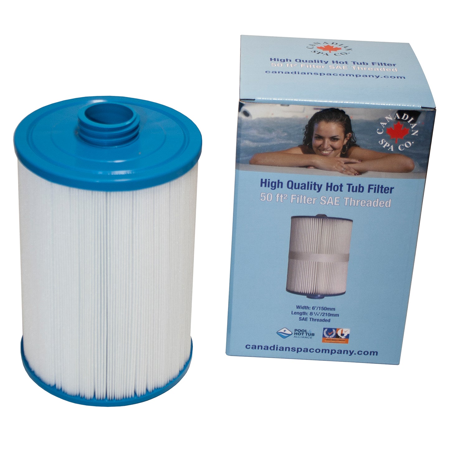 50 SQ FT Threaded Filter