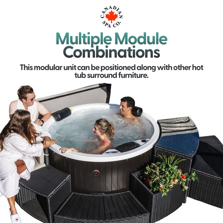 Surrounds for Round Spas
