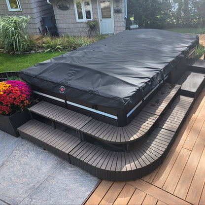 13ft Swim Spa 15HP-Jet, 3-Person - St Lawrence Sport 390 x 226 x H120 cm