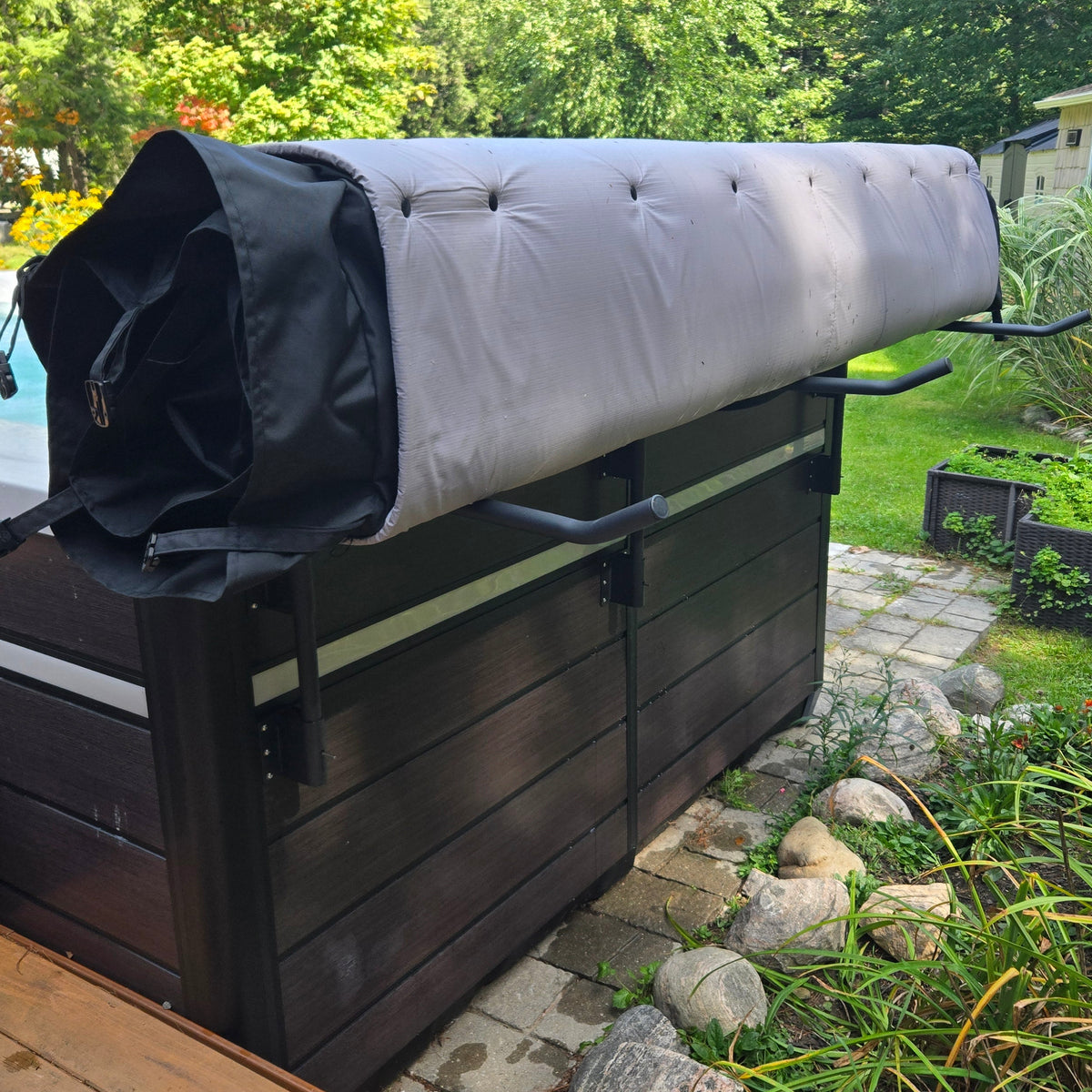 13ft Swim Spa 15HP-Jet, 3-Person - St Lawrence Sport 390 x 226 x H120 cm