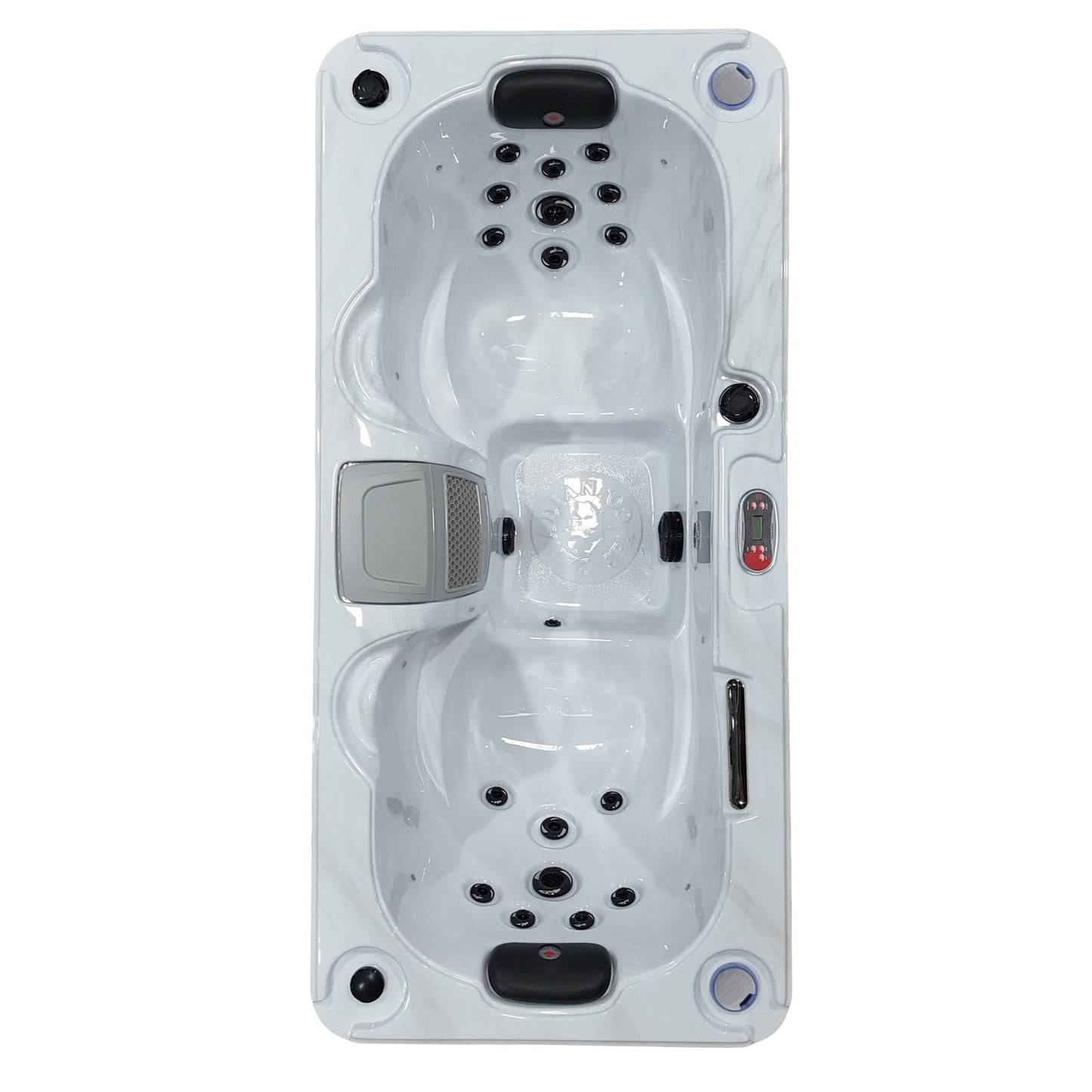 Yukon AI Plug & Play Hot Tub: 2-Person 17-Jet 213 x 100 x 74 cm