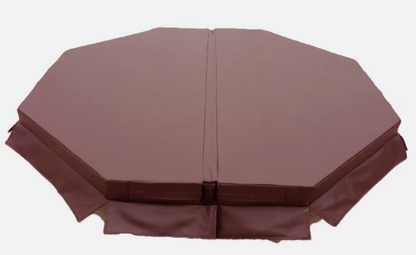 188cm Octagon Hard Top Cover - COFFEE 74in