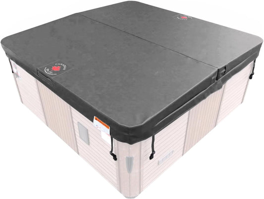 Deluxe Grey Spa Cover 5in/3in