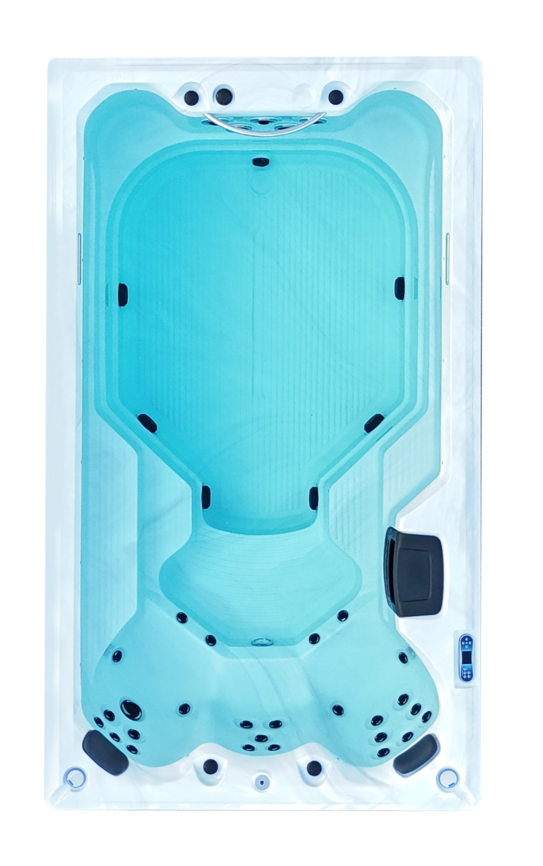 2025 13ft Swim Spa 15HP-Jet, 3-Person - St Lawrence Sport 390 x 226 x H120 cm