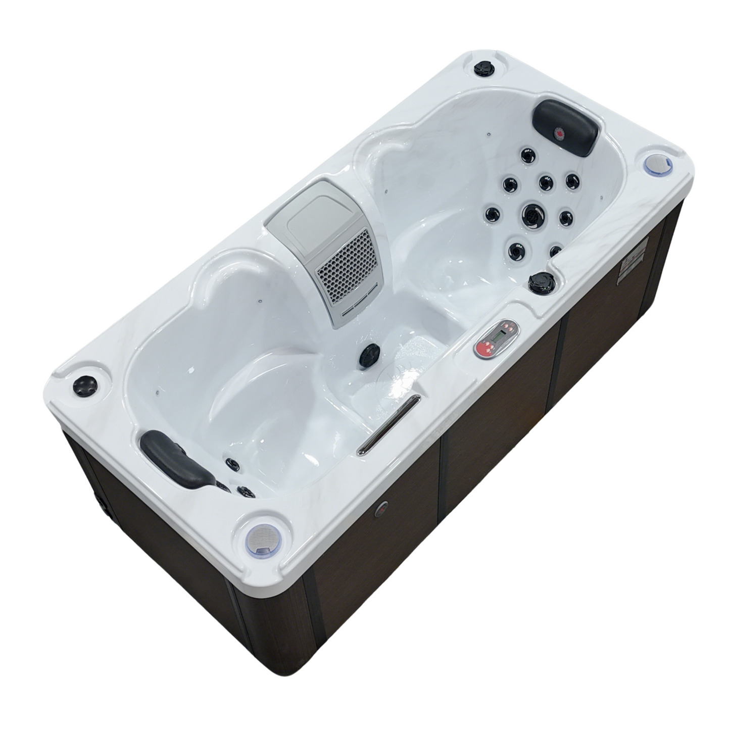 Yukon AI Plug & Play Hot Tub: 2-Person 17-Jet 213 x 100 x 74 cm