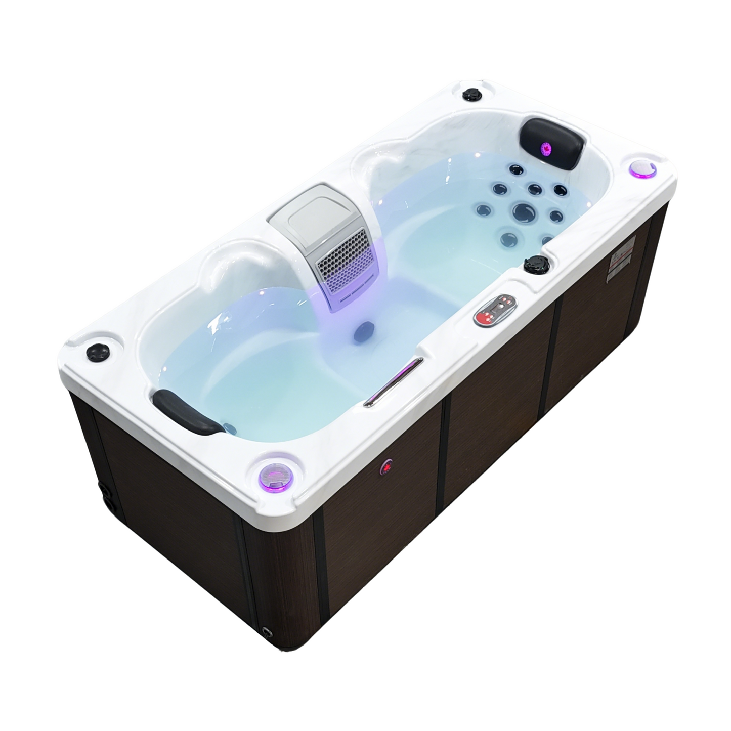 Yukon AI Plug & Play Hot Tub: 2-Person 17-Jet 213 x 100 x 74 cm