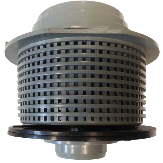 Telescopic Weir and Filter Basket - Grey hurricane