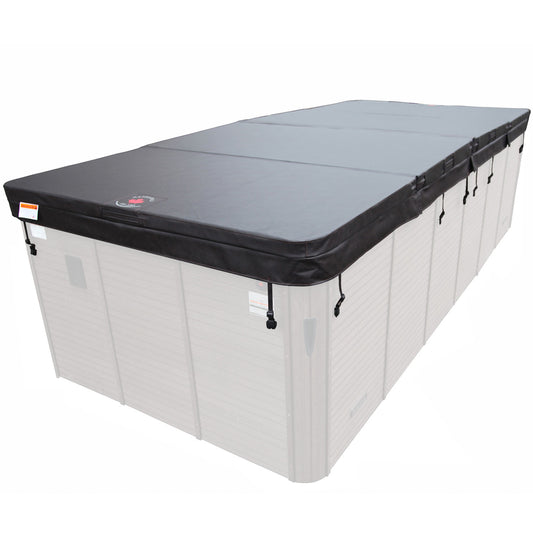 Swim Spa Cover - St Lawrence 16ft (Coffee) - Shipped in 2 Boxes