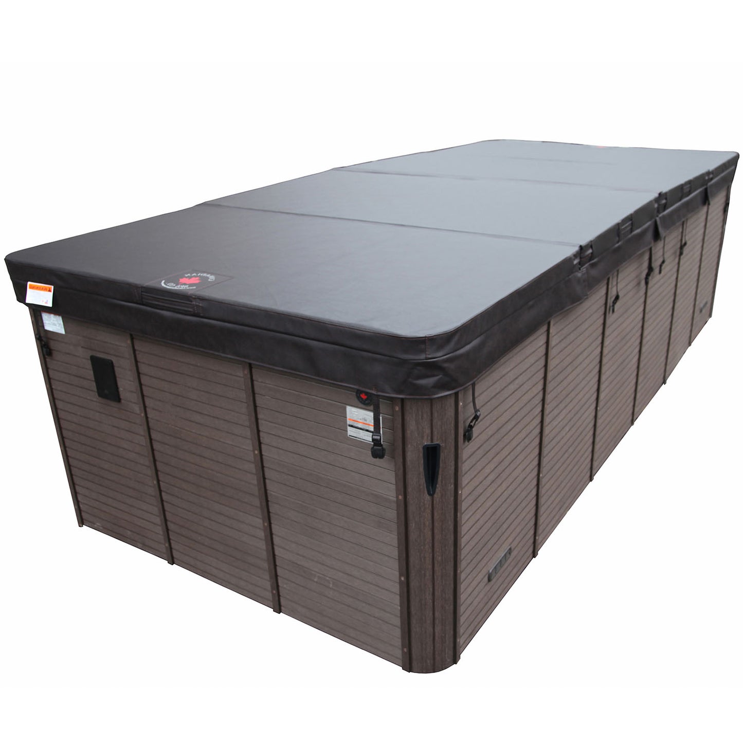 Swim Spa Cover - St Lawrence 13ft (Coffee) - Shipped in 2 Boxes