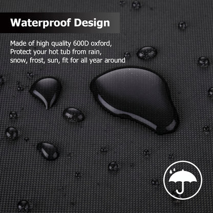 Proline ULTRA Hot Tub Cover - Oxford 600D BLACK