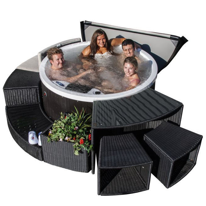 Okanagan AI Patio Spa: 10-Jet 4-Person 160 diameter x 73 cm