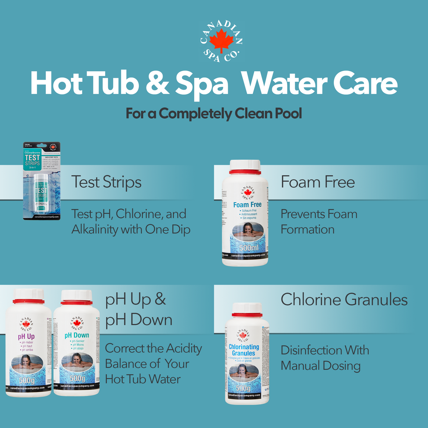 Hot Tub (Starter) Chemical Kit