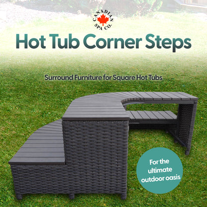 Corner Steps - Square Surround Furniture