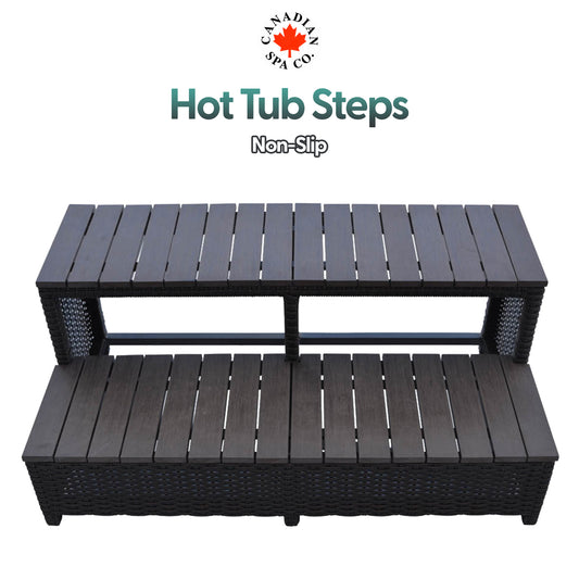 Straight Steps - To Fit Straight Edge Spas - Part Of Square Surround Furniture