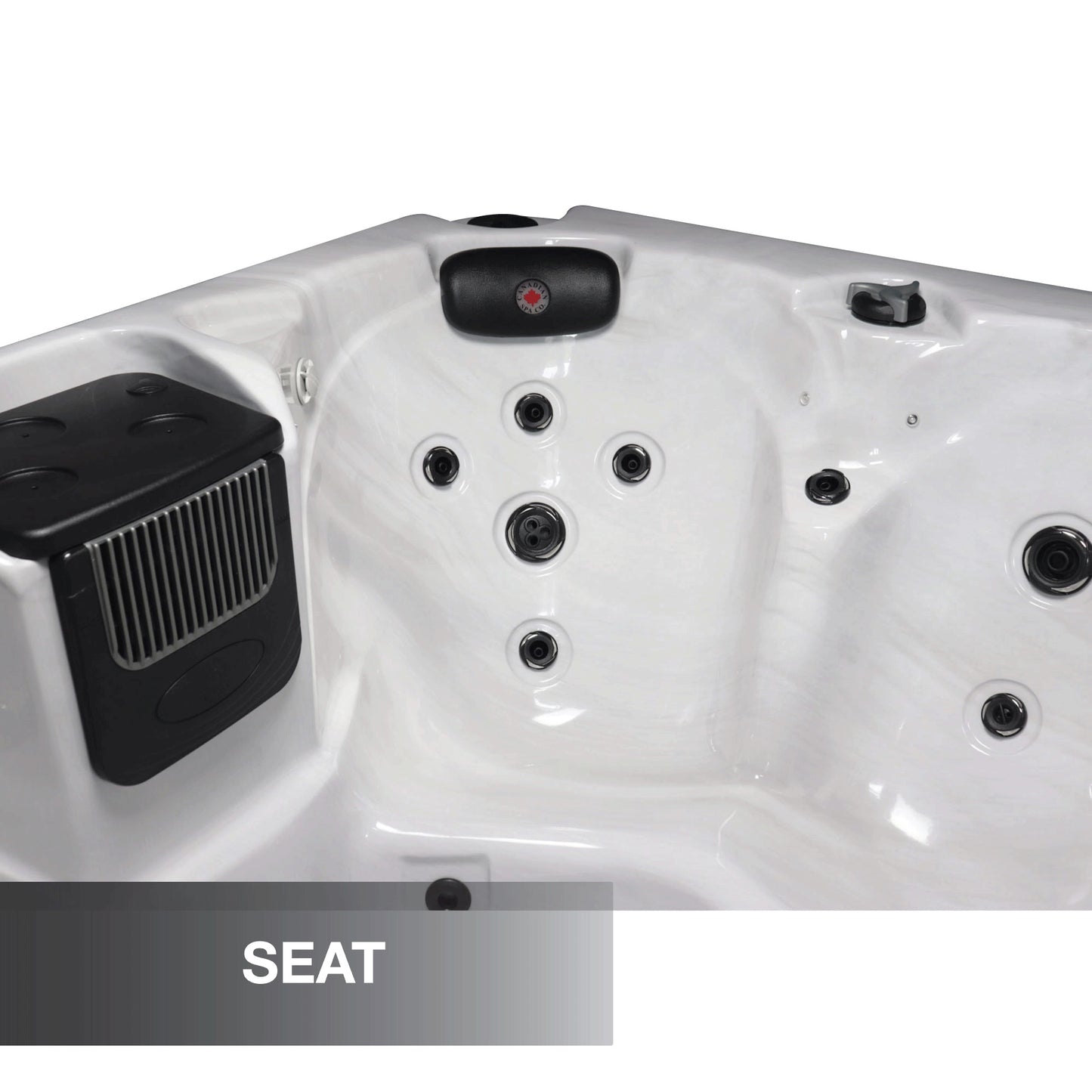 Calgary AI Plug & Play Hot Tub | 4-Person 24-Jet 	213 x 150 x 78 cm