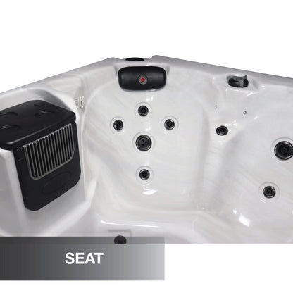 Calgary AI Plug & Play Hot Tub | 4-Person 24-Jet 	213 x 150 x 78 cm