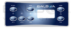 Balboa VL701s 7 button - OVERLAY