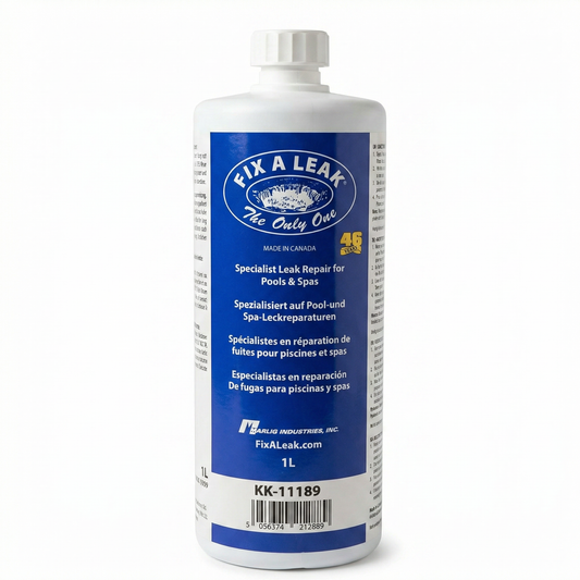 Fix A Leak bottle on a white background