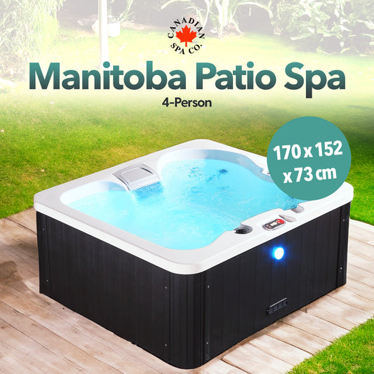 Manitoba Patio Spa: 14-Jet 4-Person 170 x 152 x 73 cm