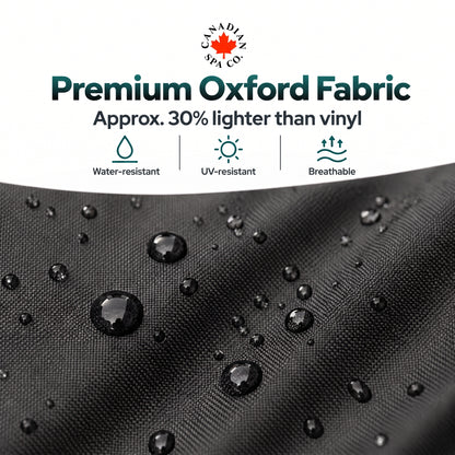 Proline ULTRA Square Hot Tub Cover - Oxford 600D BLACK