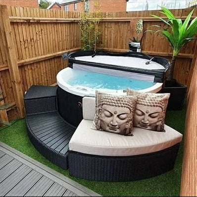 Okanagan AI Patio Spa: 10-Jet 4-Person 160 diameter x 73 cm