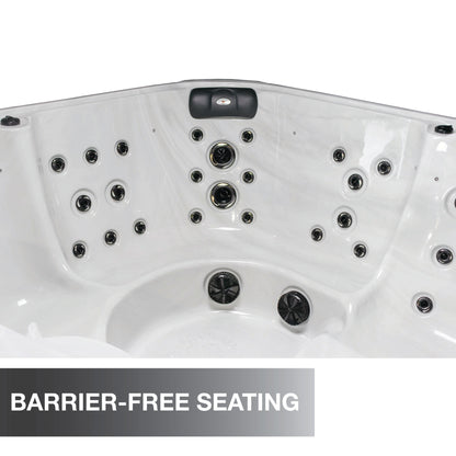 London AI Hot Tub | 6-Person 44-Jet